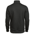 Dunkelgrau - Back - Tee Jays Herren Halb Zip Sweatshirt