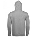 Grau meliert - Back - SOLS Unisex Erwachsene Spencer Kapuzenpullover