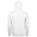 Weiß - Back - SOLS Unisex Erwachsene Spencer Kapuzenpullover