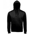 Schwarz - Front - SOLS Unisex Erwachsene Spencer Kapuzenpullover