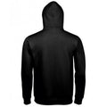 Schwarz - Back - SOLS Unisex Erwachsene Spencer Kapuzenpullover