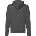 Hellgrau - Back - Fruit of the Loom - Sweatshirt, mit Kapuze für Herren