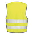 Fluoreszierendes Gelb - Front - Result - Hi-Vis Weste für Kinder