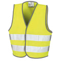 Fluoreszierendes Gelb - Back - Result - Hi-Vis Weste für Kinder