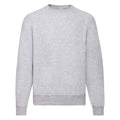 Grau meliert - Front - Fruit of the Loom - "Classic" Sweatshirt für Herren