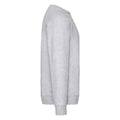 Grau meliert - Back - Fruit of the Loom - "Classic" Sweatshirt für Herren