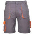 Grau - Front - Portwest - "Texo" Cargo-Shorts für Herren