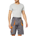 Grau - Back - Portwest - "Texo" Cargo-Shorts für Herren