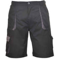 Schwarz - Front - Portwest - "Texo" Cargo-Shorts für Herren