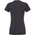 Dunkles Grau - Back - Bella + Canvas - "CVC" T-Shirt für Damen