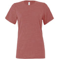 Lila - Front - Bella + Canvas - "CVC" T-Shirt für Damen