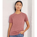 Lila - Back - Bella + Canvas - "CVC" T-Shirt für Damen