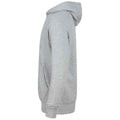 Grau meliert - Side - Tombo - "Athleisure" Kapuzenpullover für Herren-Damen Unisex