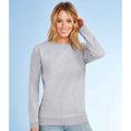 Grau - Back - SOLS - "Sully" Sweatshirt für Damen