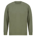 Khaki - Front - SF - "Fashion" Sweatshirt für Herren-Damen Unisex