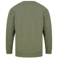 Khaki - Back - SF - "Fashion" Sweatshirt für Herren-Damen Unisex