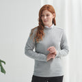 Grau meliert - Side - Henbury - Sweatshirt für Herren-Damen Unisex