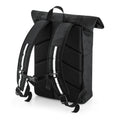 Schwarz - Back - Quadra - Rucksack "Urban Commute", Roll Top