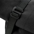 Schwarz - Close up - Quadra - Rucksack "Urban Commute", Roll Top