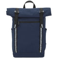 Dunkelblau - Front - Quadra - Rucksack "Urban Commute", Roll Top