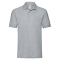 Athletic Grau - Front - Fruit of the Loom - "Premium" Poloshirt für Herren