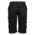 Schwarz - Back - Regatta - "Pro Utility" Cargo-Shorts für Herren