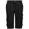 Schwarz - Front - Regatta - "Pro Utility" Cargo-Shorts für Herren