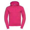 Fuchsie - Front - Russell - "Authentic" Kapuzenpullover für Herren