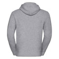 Helle Oxfordfarbe - Back - Russell - "Authentic" Kapuzenpullover für Herren