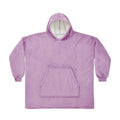 Digitalesd Lavender - Front - Brand Lab - Kapuzenpullover für Herren-Damen Unisex