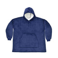 Marineblau - Front - Brand Lab - Kapuzenpullover für Herren-Damen Unisex