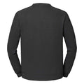 Hellgrau - Back - Fruit of the Loom - Sweatshirt für Herren Raglanärmel