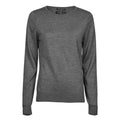 Grau meliert - Front - Tee Jays - Sweatshirt für Damen