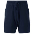 Dunkelblau - Front - Awdis - "Just Cool" Sweat-Shorts für Herren