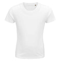 Weiß - Front - SOLS - "Pioneer" T-Shirt für Kinder