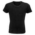 Schwarz - Front - SOLS - "Pioneer" T-Shirt für Kinder