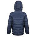 Marineblau - Back - Result Core - Steppjacke für Kinder