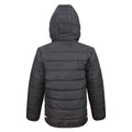 Schwarz-Orange - Back - Result Core - Steppjacke für Kinder