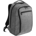 Grau meliert - Front - Quadra - Rucksack für Laptops "Executive"