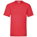 Rot - Front - Fruit of the Loom - "Valueweight" T-Shirt für Herren