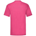 Fuchsie - Back - Fruit of the Loom - "Valueweight" T-Shirt für Herren