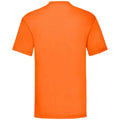 Orange - Back - Fruit of the Loom - "Valueweight" T-Shirt für Herren