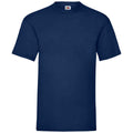 Marineblau - Front - Fruit of the Loom - "Valueweight" T-Shirt für Herren