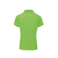 Neon-Grün - Back - Premier - "Coolchecker" Poloshirt für Damen