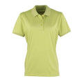 Limone - Front - Premier - "Coolchecker" Poloshirt für Damen