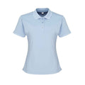 Hellblau - Front - Premier - "Coolchecker" Poloshirt für Damen