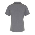 Grau meliert - Back - Premier - "Coolchecker" Poloshirt für Damen