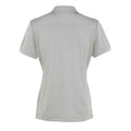 Silber - Back - Premier - "Coolchecker" Poloshirt für Damen