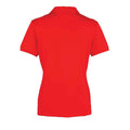 Erdbeer Rot - Back - Premier - "Coolchecker" Poloshirt für Damen