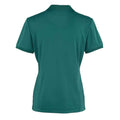 Flaschengrün - Back - Premier - "Coolchecker" Poloshirt für Damen